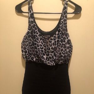 Express fitted dress